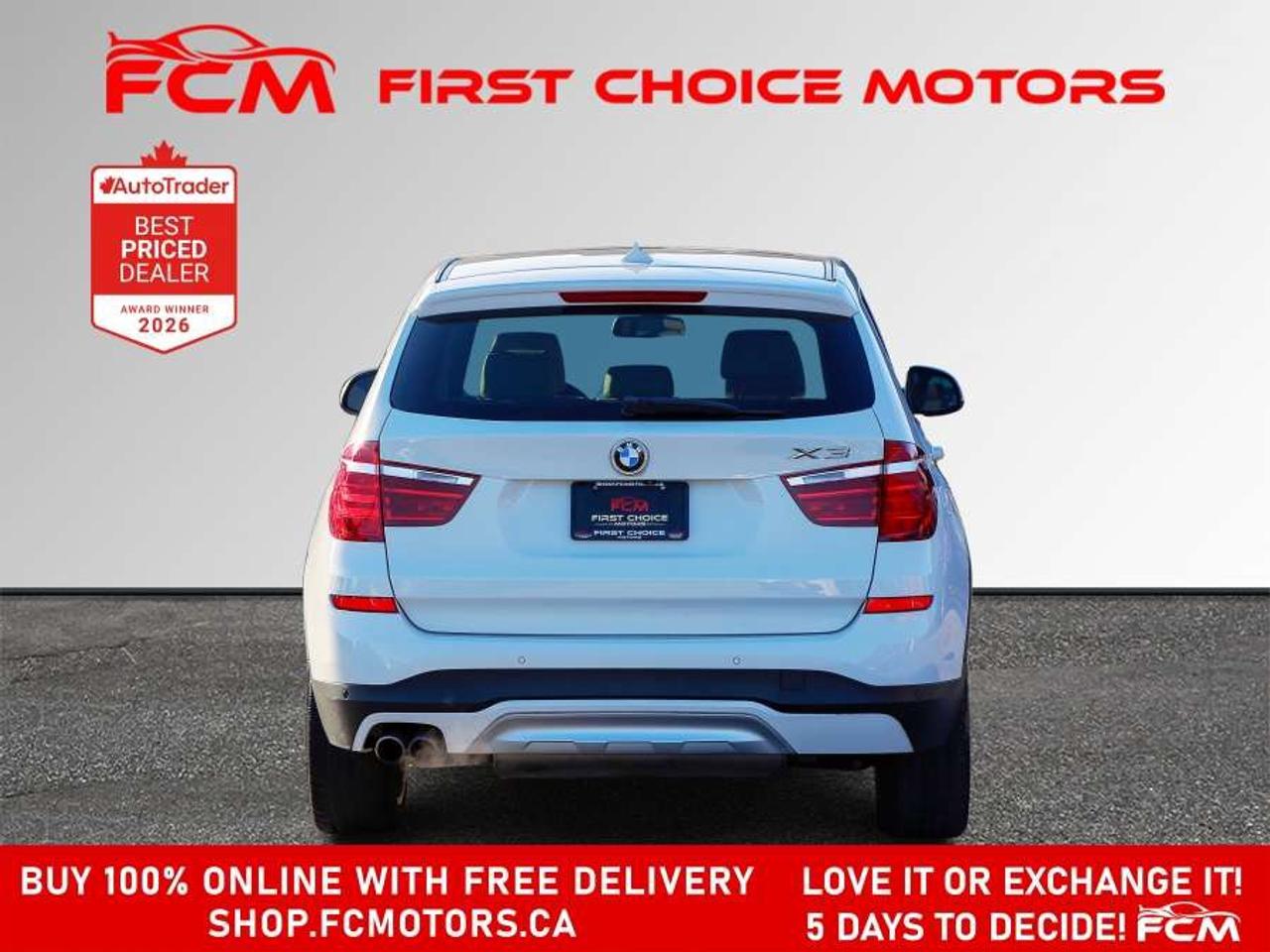 2016 BMW X3 XDRIVE28I   FULLY CERTIFIED WITH WARRANTY Photo