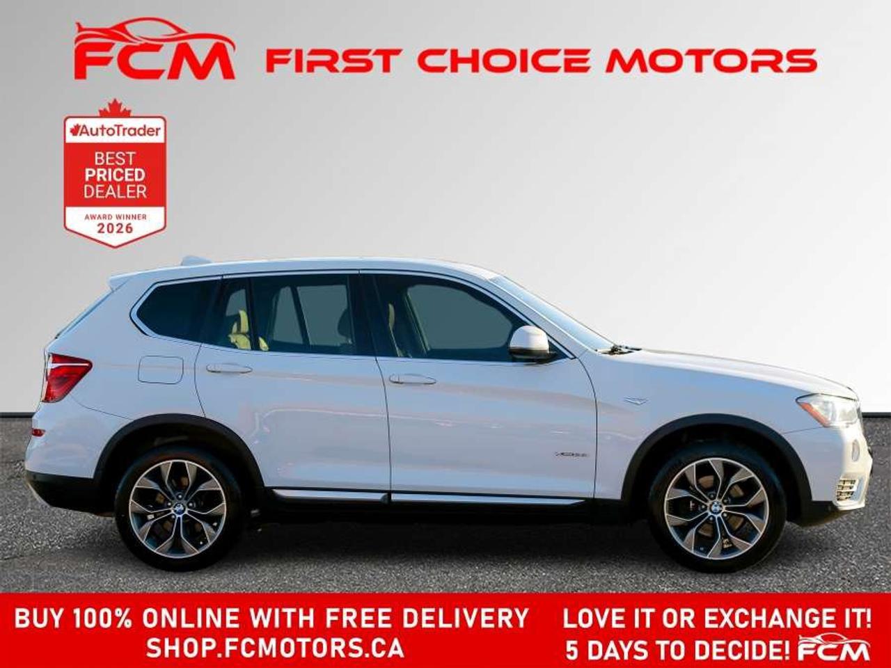 2016 BMW X3 XDRIVE28I   FULLY CERTIFIED WITH WARRANTY Photo