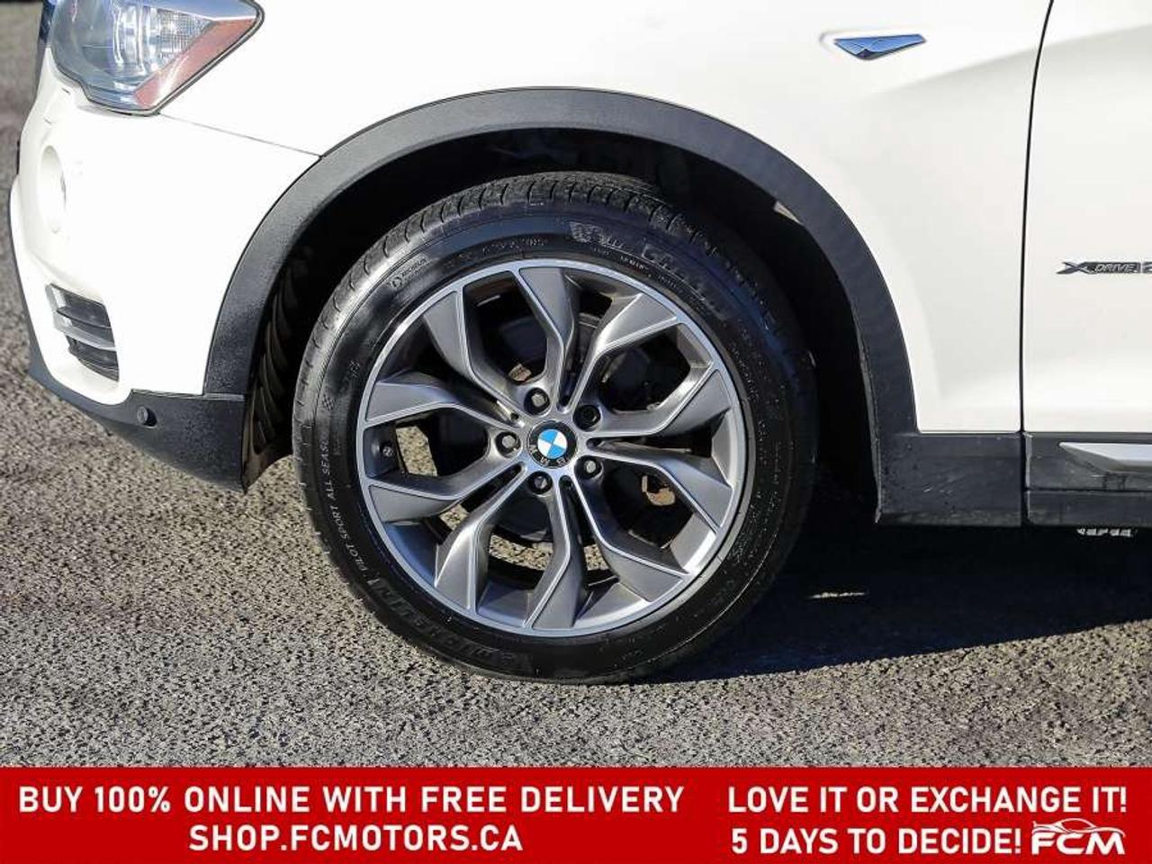 2016 BMW X3 XDRIVE28I   FULLY CERTIFIED WITH WARRANTY Photo