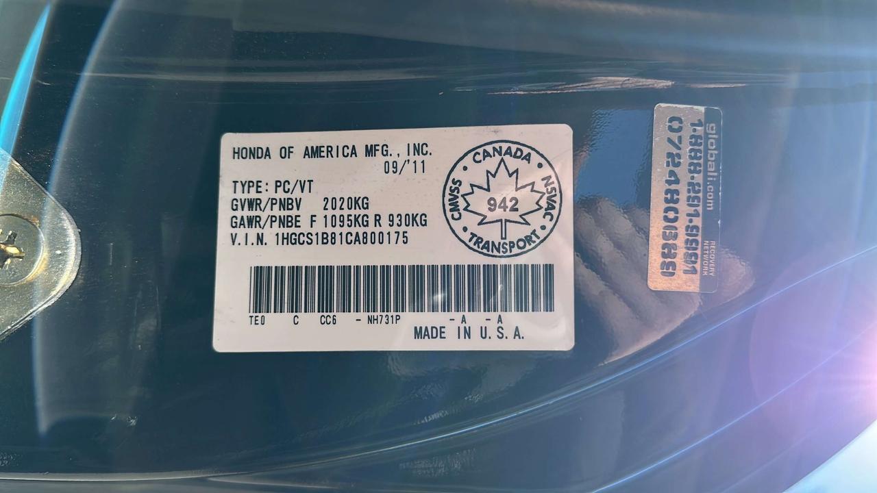 2012 Honda Accord EX-L Photo