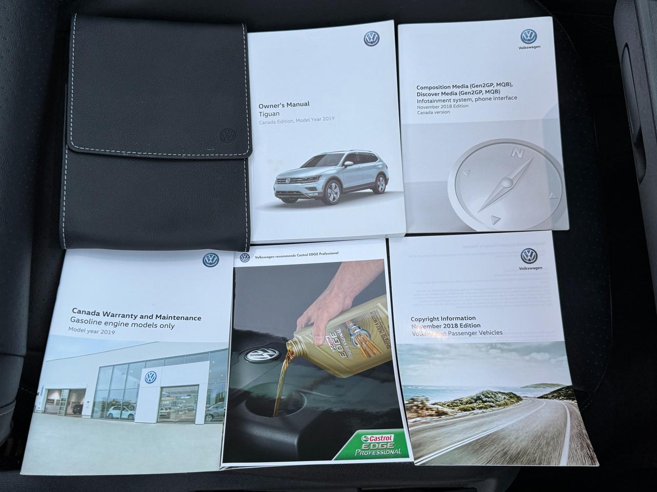 2019 Volkswagen Tiguan Comfortline 4MOTION+CLEAN CARFAX+PANO ROOF Photo