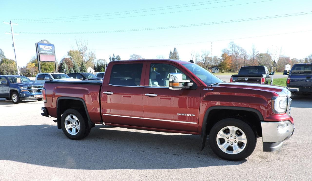 2018 GMC Sierra 1500 SLT 5.3L 4X4 Leather Rust Free Only 138000 KMS Photo
