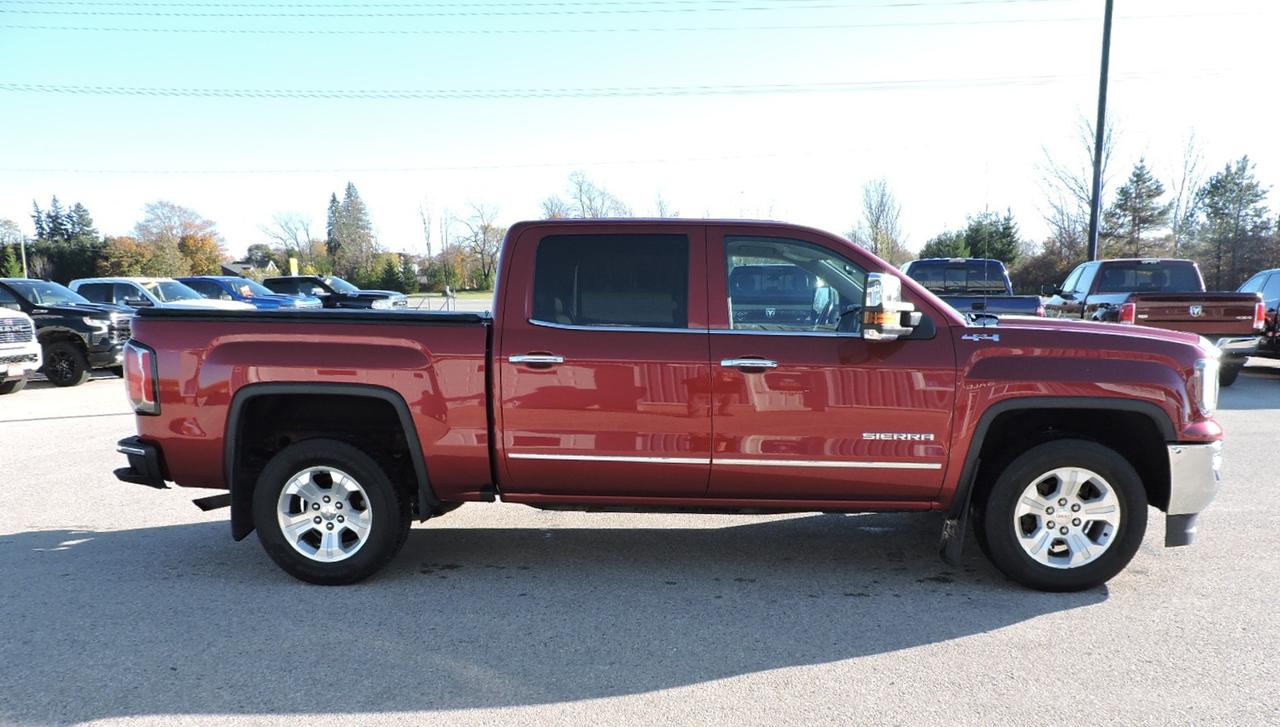 2018 GMC Sierra 1500 SLT 5.3L 4X4 Leather Rust Free Only 138000 KMS Photo3