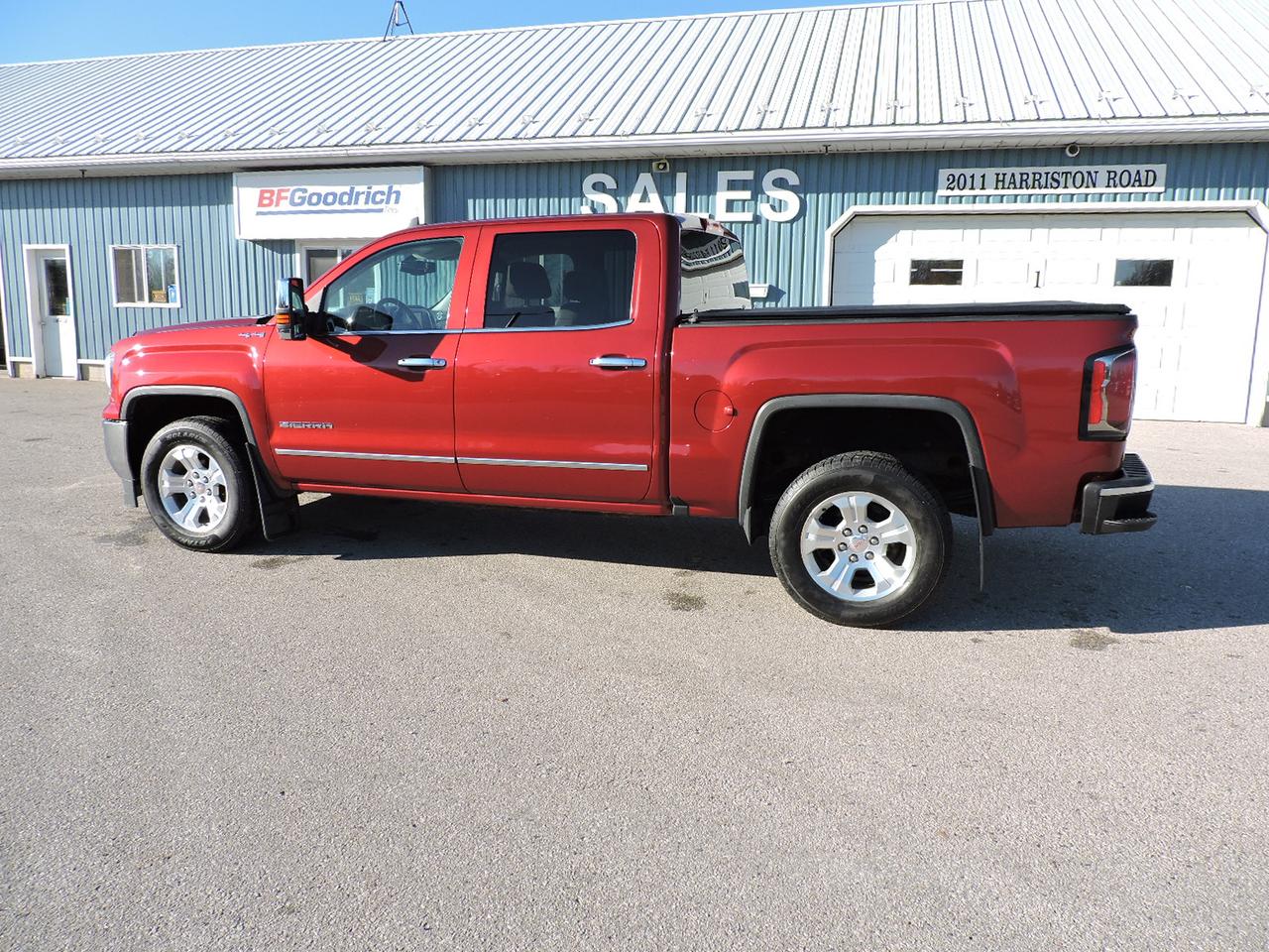2018 GMC Sierra 1500 SLT 5.3L 4X4 Leather Rust Free Only 138000 KMS Photo