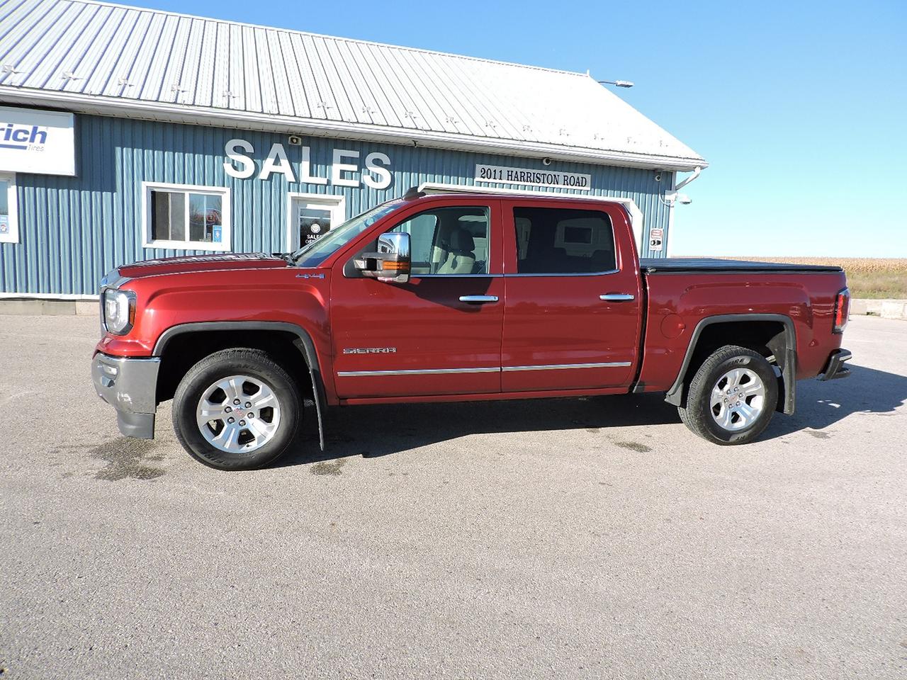 2018 GMC Sierra 1500 SLT 5.3L 4X4 Leather Rust Free Only 138000 KMS Photo