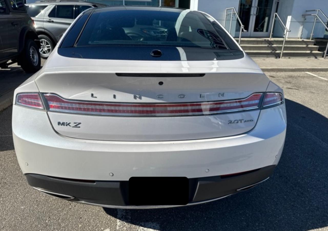 2017 Lincoln MKZ Reserve 300A|PREM LTHR BKT STS|PANORAMIC ROOF|TECH PK|19" WHLS|PLATINUM WHT Photo3