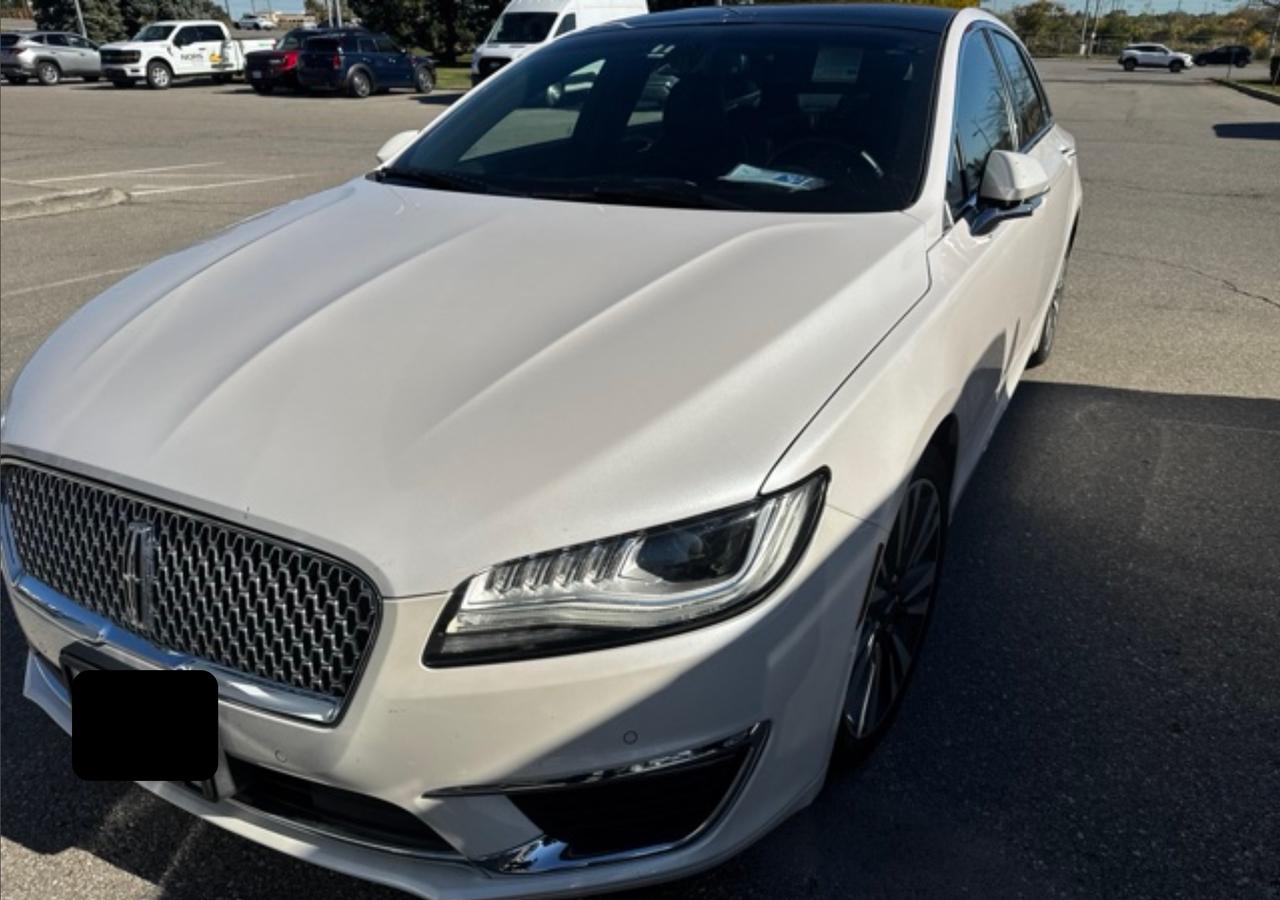 2017 Lincoln MKZ Reserve 300A|PREM LTHR BKT STS|PANORAMIC ROOF|TECH PK|19" WHLS|PLATINUM WHT Photo
