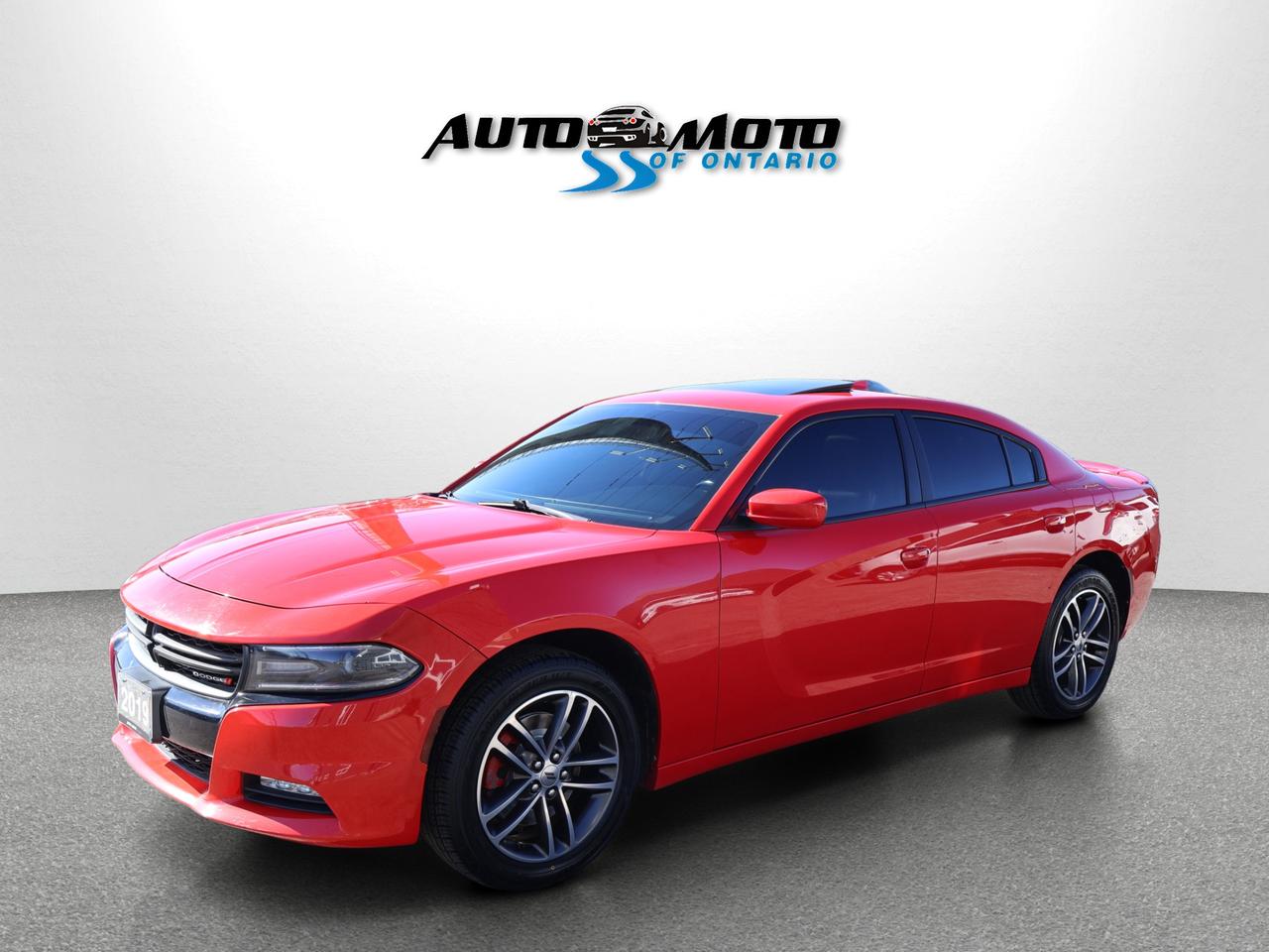2019 Dodge Charger SXT AWD CAMERA NAV BLUETOOTH LEATHER HEATED SEATS SUNROOF CRUISE ALLOYS Photo