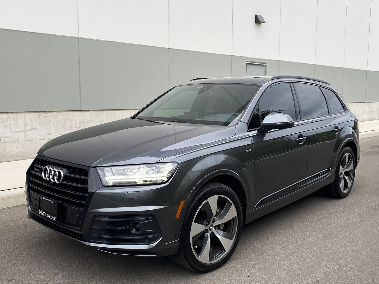 2018 Audi Q7 3.0T-TECHNIK-S LINE SPORT-BLACK OPTICS-HUD-360 CAM Photo1