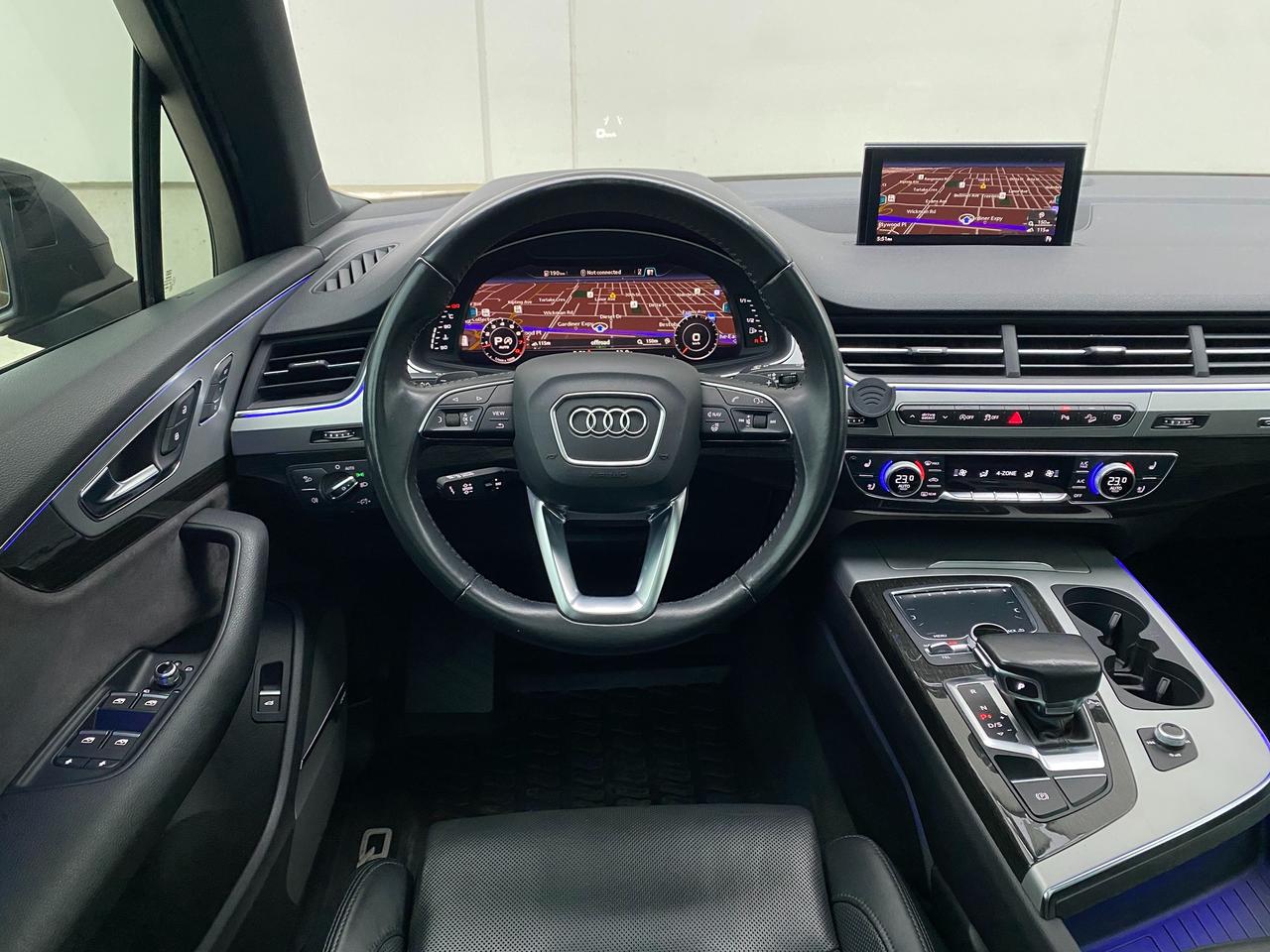 2018 Audi Q7 3.0T-TECHNIK-S LINE SPORT-BLACK OPTICS-HUD-360 CAM Photo