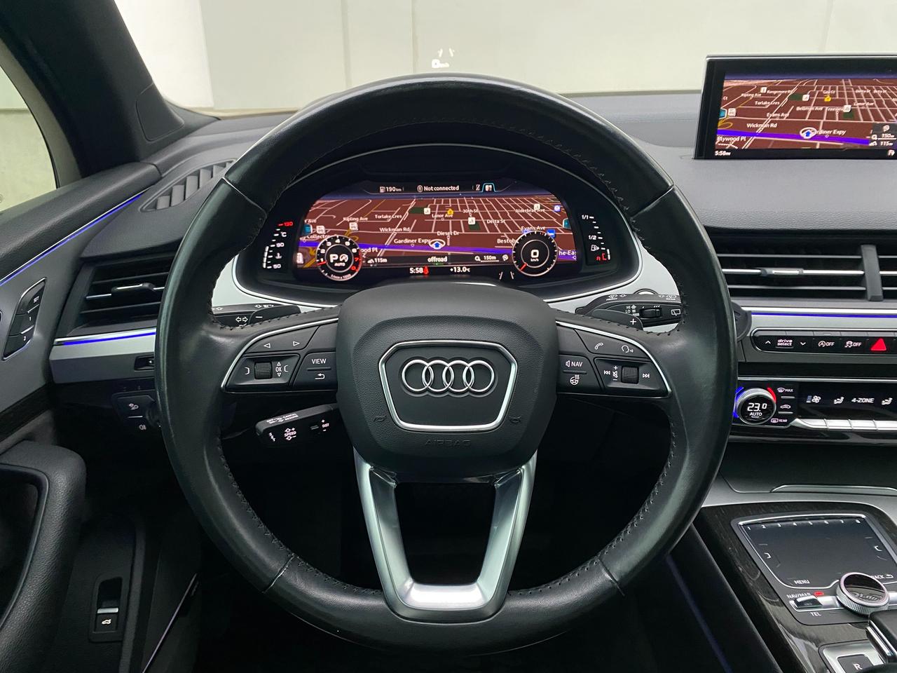 2018 Audi Q7 3.0T-TECHNIK-S LINE SPORT-BLACK OPTICS-HUD-360 CAM Photo