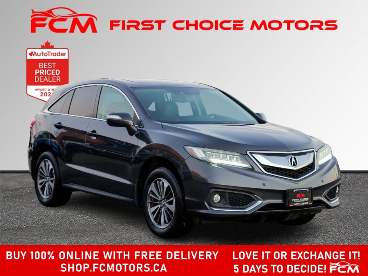 2016 Acura RDX ADVANCE | FULLY CERTIFIED WITH WARRANTY Photo