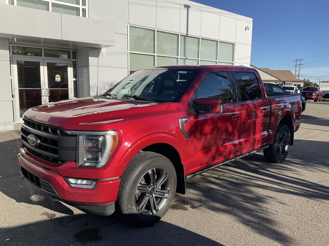 Rapid Red Met Tinted Cc 2023 Ford F-150 Pickup Truck Four-Wheel Drive Automatic