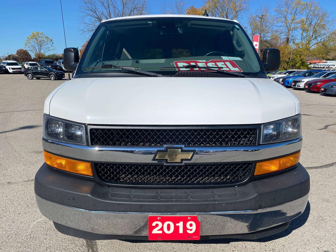 2019 Chevrolet Express Passenger LT, 2.8L DIESEL, CLEAN CARFAX, 12 PASS, BACKUP CAM - Photo #3