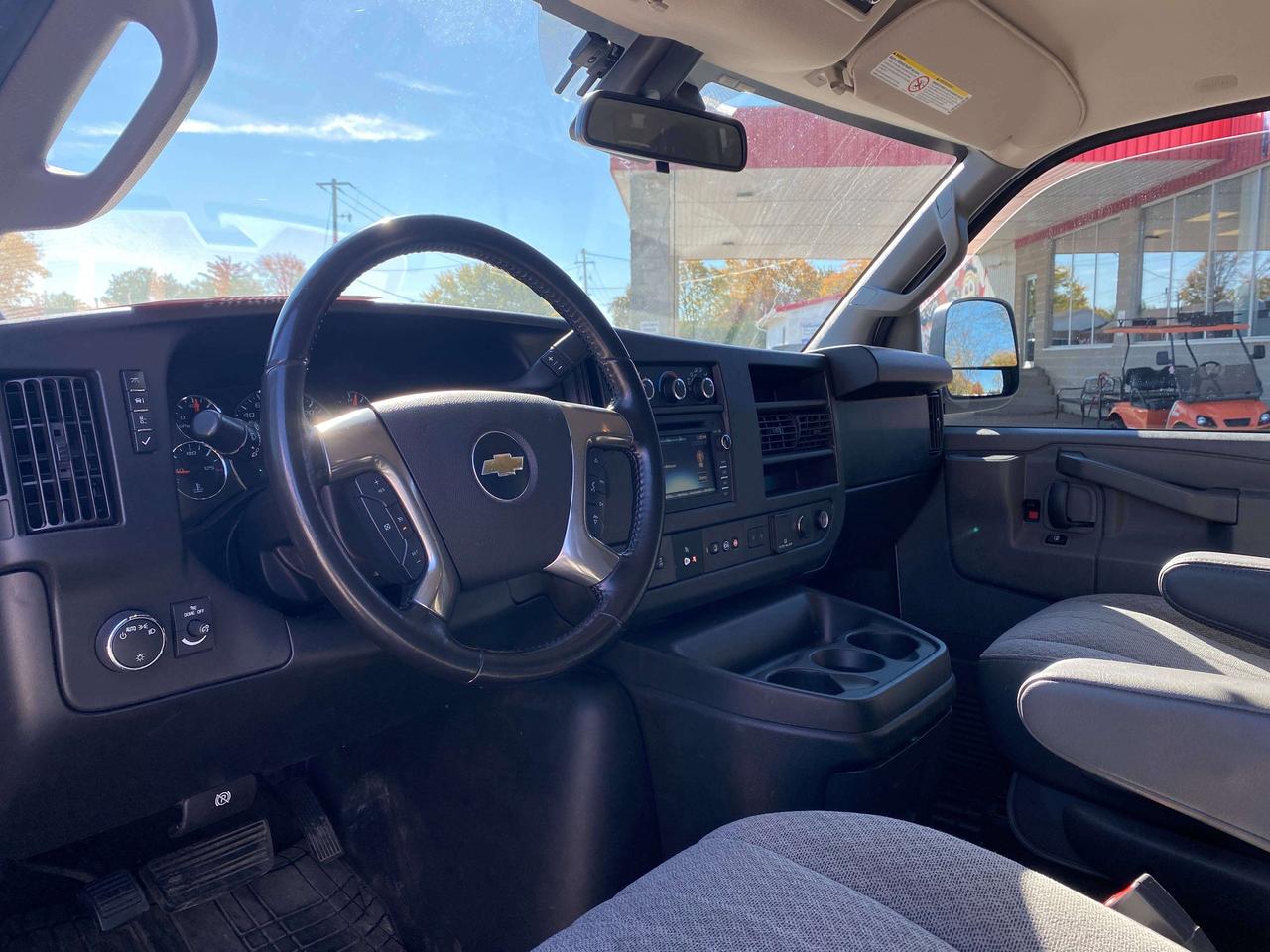 2019 Chevrolet Express Passenger LT, 2.8L DIESEL, CLEAN CARFAX, 12 PASS, BACKUP CAM Photo