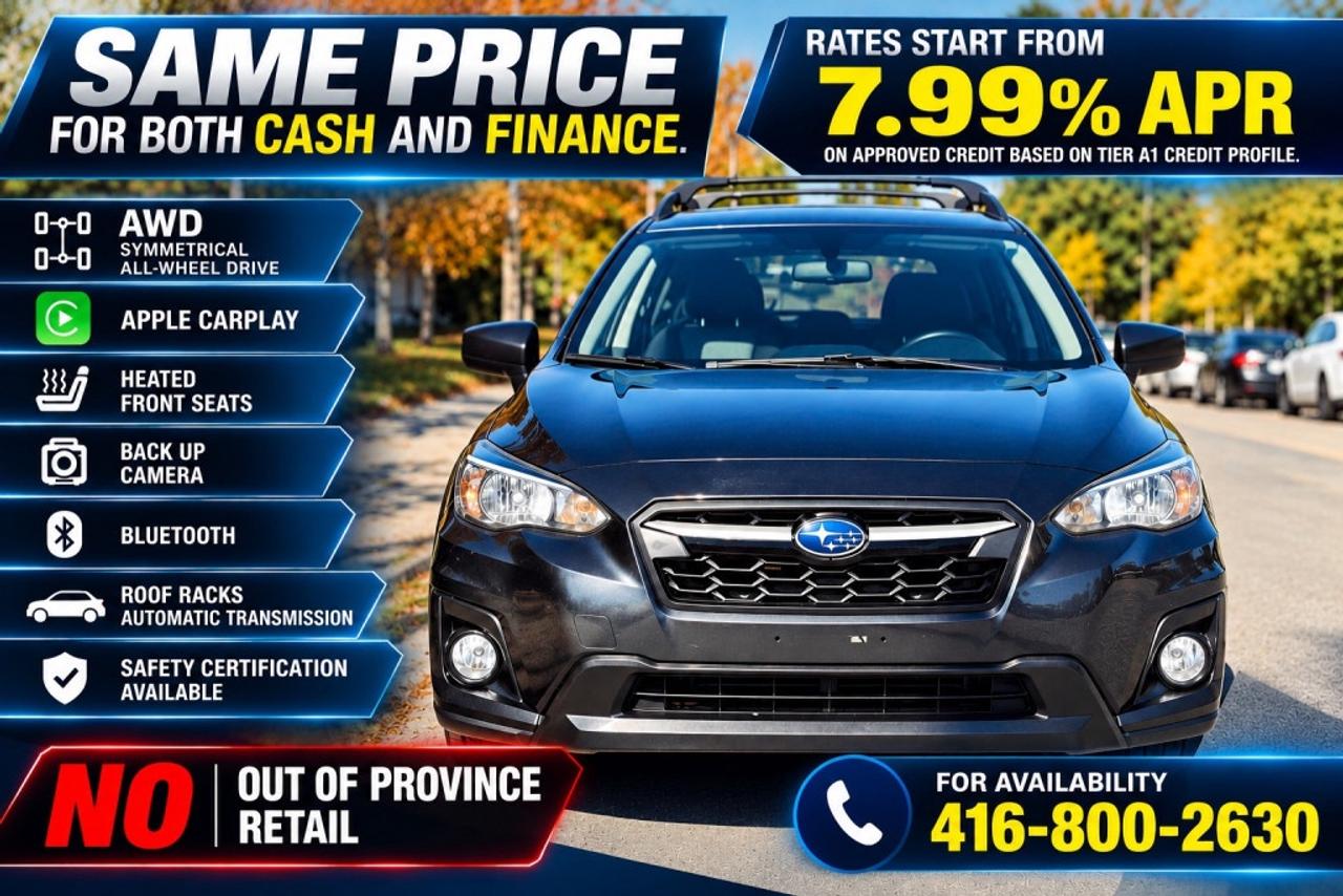 2019 Subaru XV Crosstrek 2.0I PREMIUM AWD Photo
