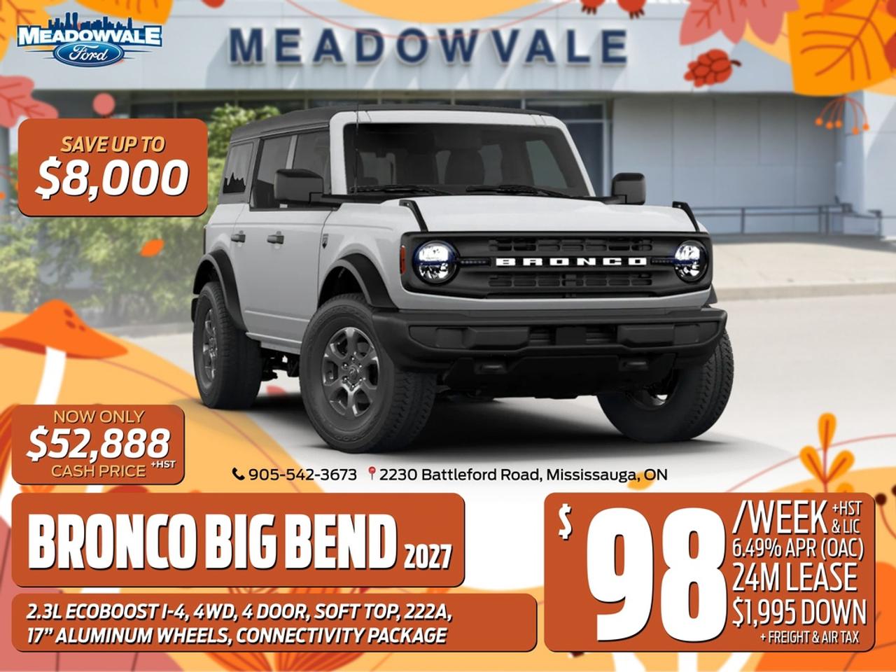 2027 Ford Bronco Big Bend Photo0
