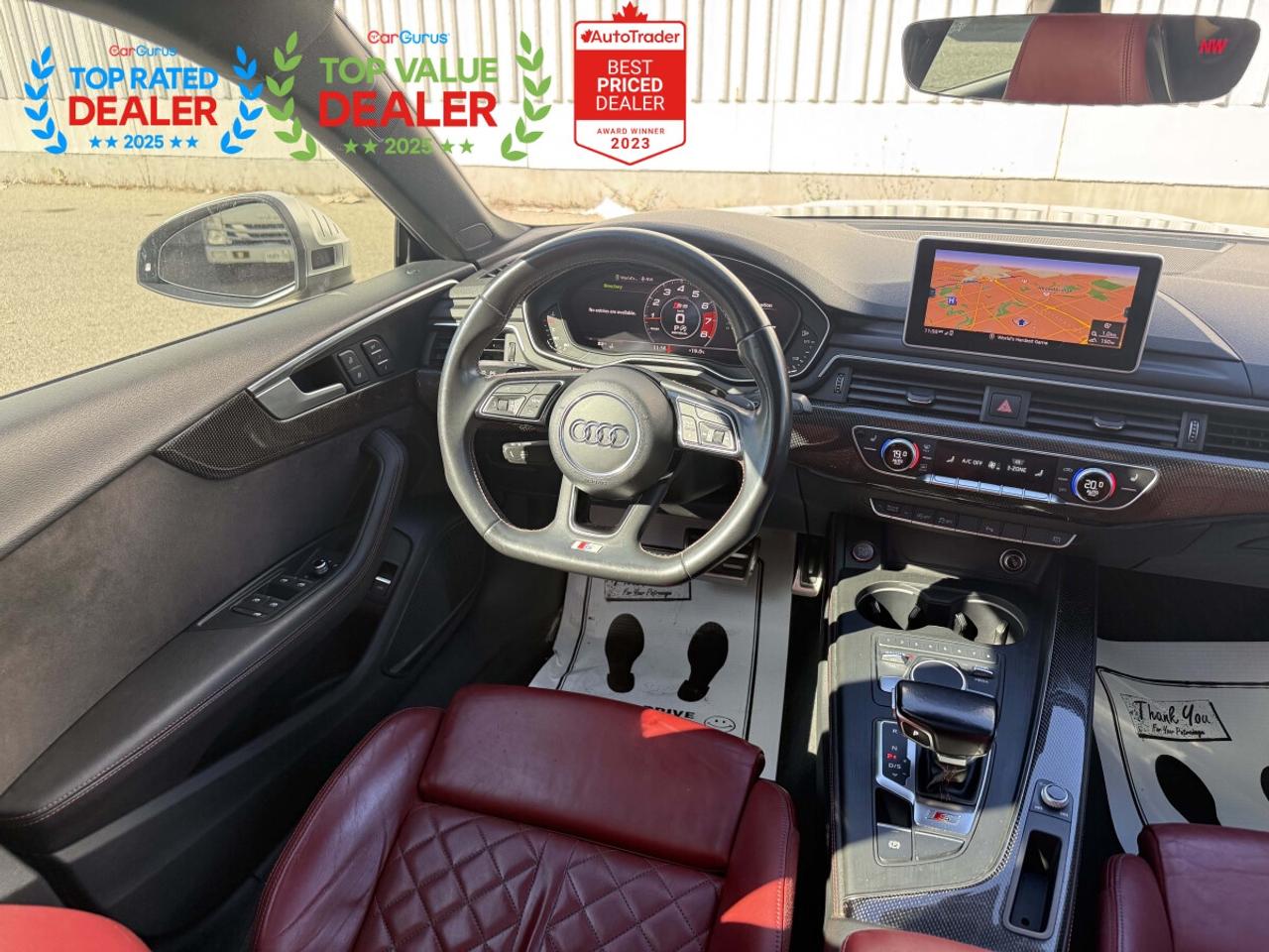 2018 Audi S5 TECHNIK | ONE OWNER | SPORT DIFFERENTIAL | RED INT | B&O | MASSAGE | LOADED Photo