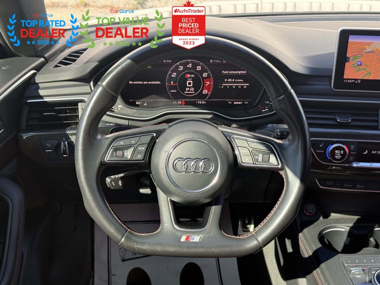 2018 Audi S5 TECHNIK | ONE OWNER | SPORT DIFFERENTIAL | RED INT | B&O | MASSAGE | LOADED Photo