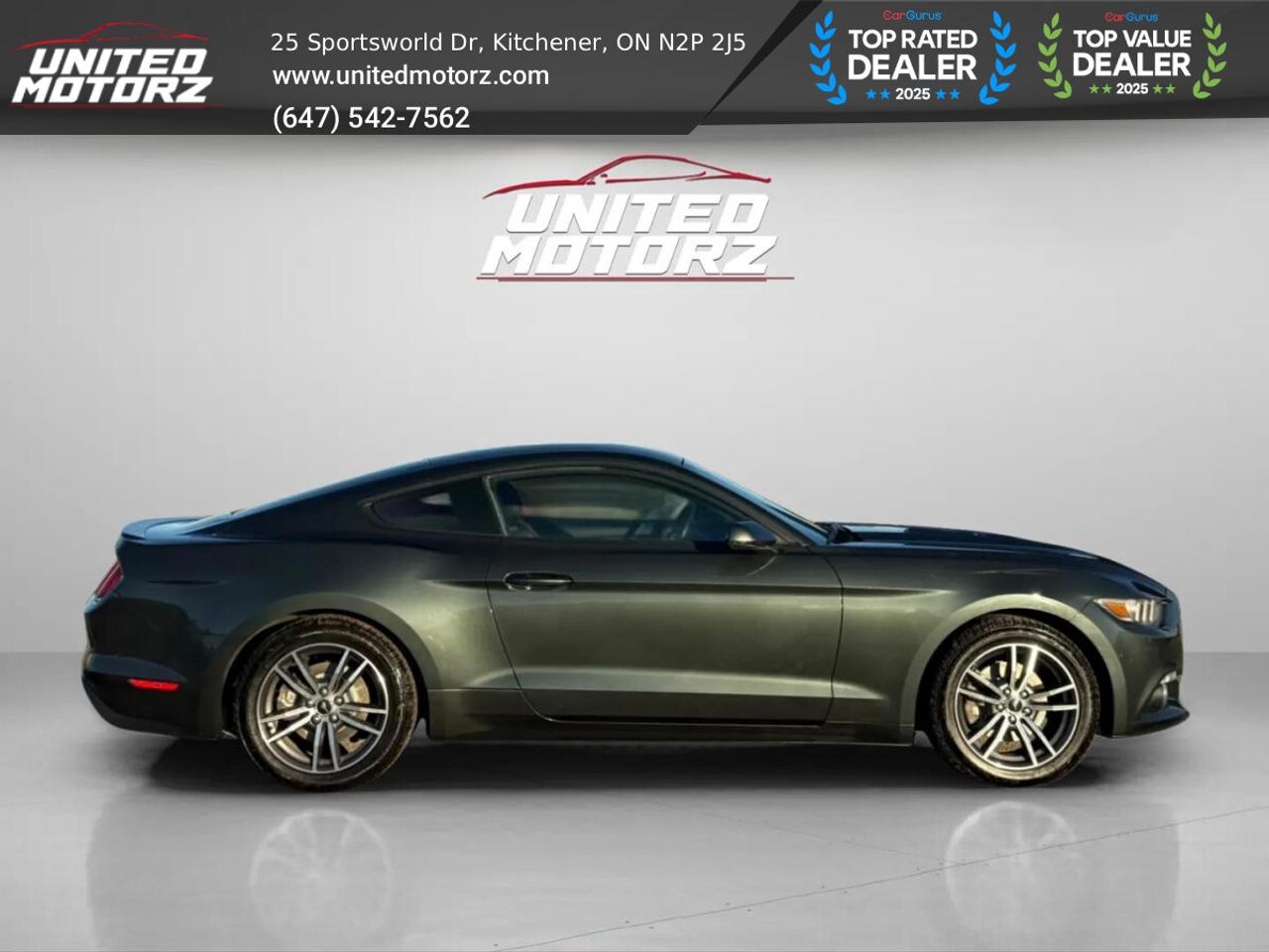 2016 Ford Mustang Premium EcoBoost  RWD 2.3L~SAEFTY CERTIFI Photo4
