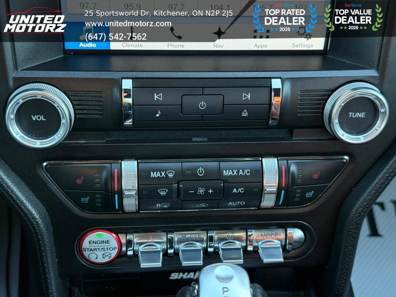2016 Ford Mustang Premium EcoBoost  RWD 2.3L~SAEFTY CERTIFI Photo