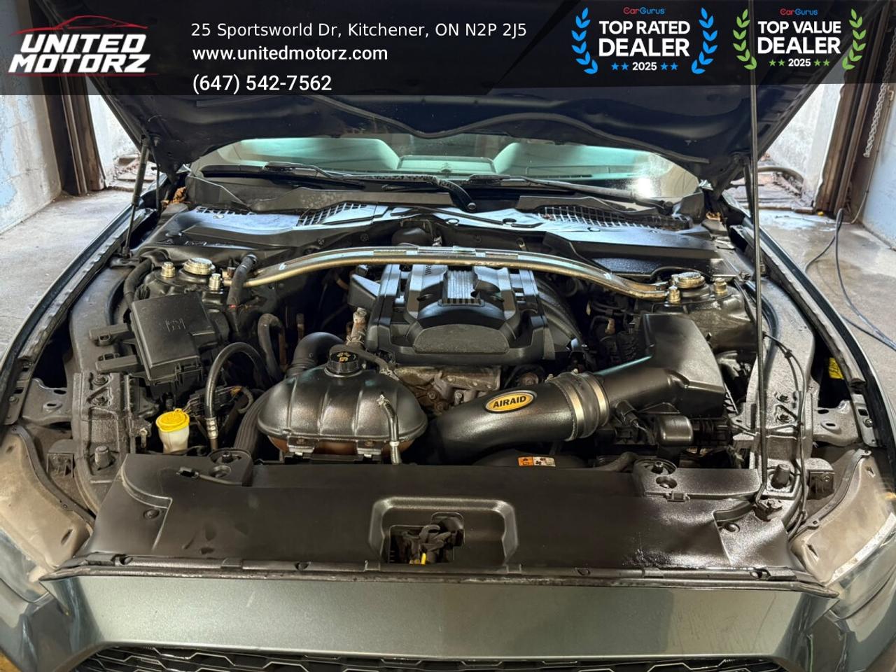 2016 Ford Mustang Premium EcoBoost  RWD 2.3L~SAEFTY CERTIFI Photo