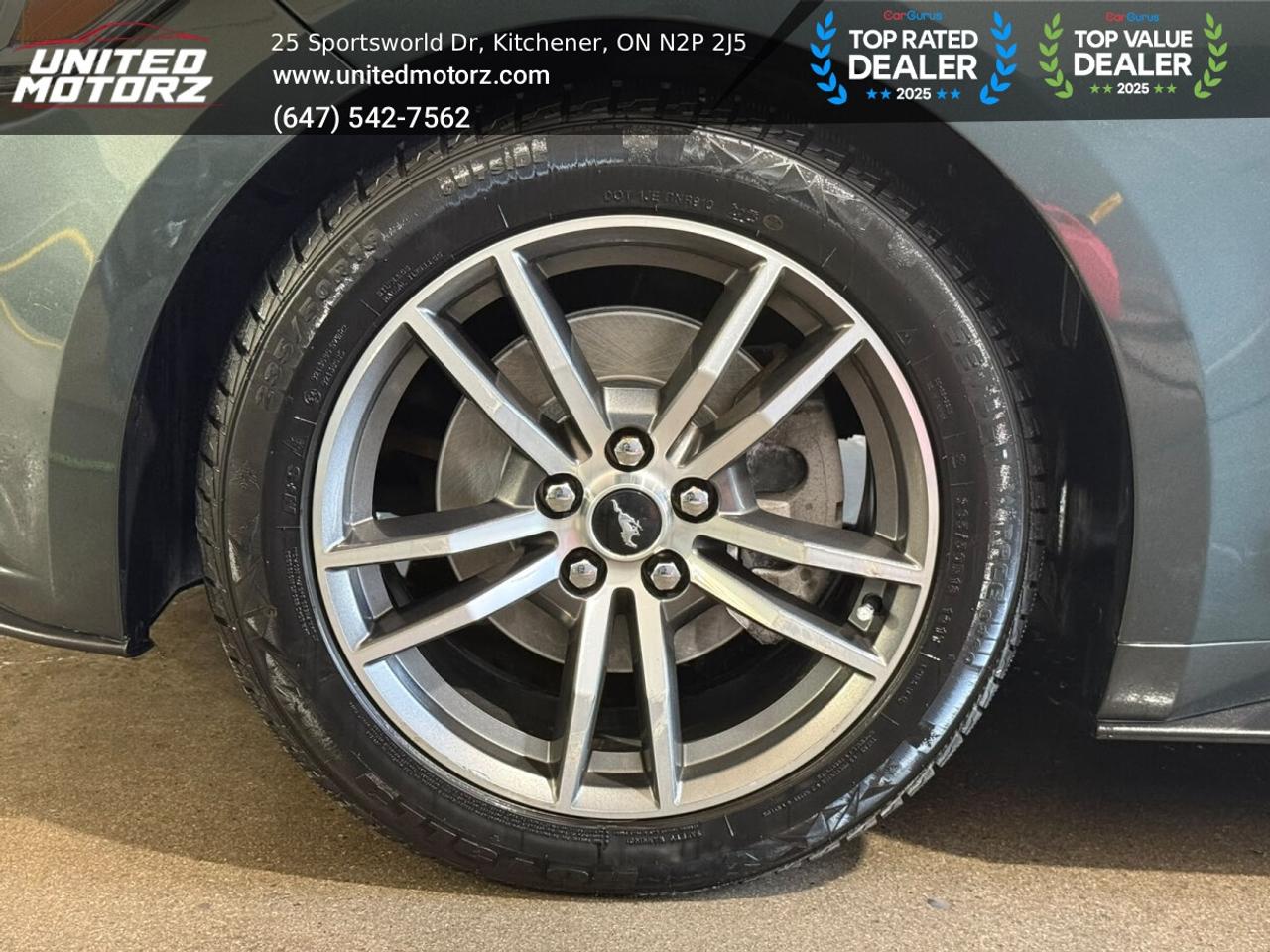 2016 Ford Mustang Premium EcoBoost  RWD 2.3L~SAEFTY CERTIFI Photo