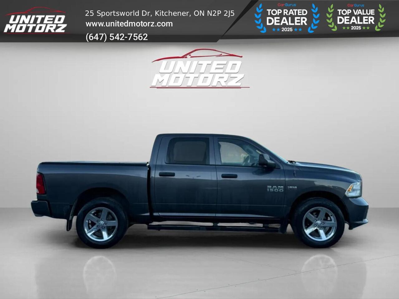 2017 RAM 1500 Express HEMI 5.7L CREWCAB 4WD V8~SAEFTY CERTIFIED Photo4