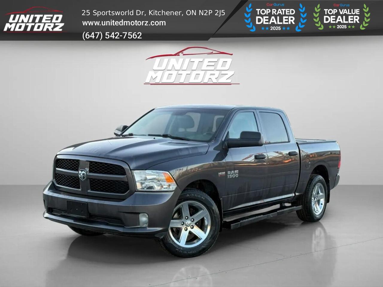 2017 RAM 1500 Express HEMI 5.7L CREWCAB 4WD V8~SAEFTY CERTIFIED Photo1