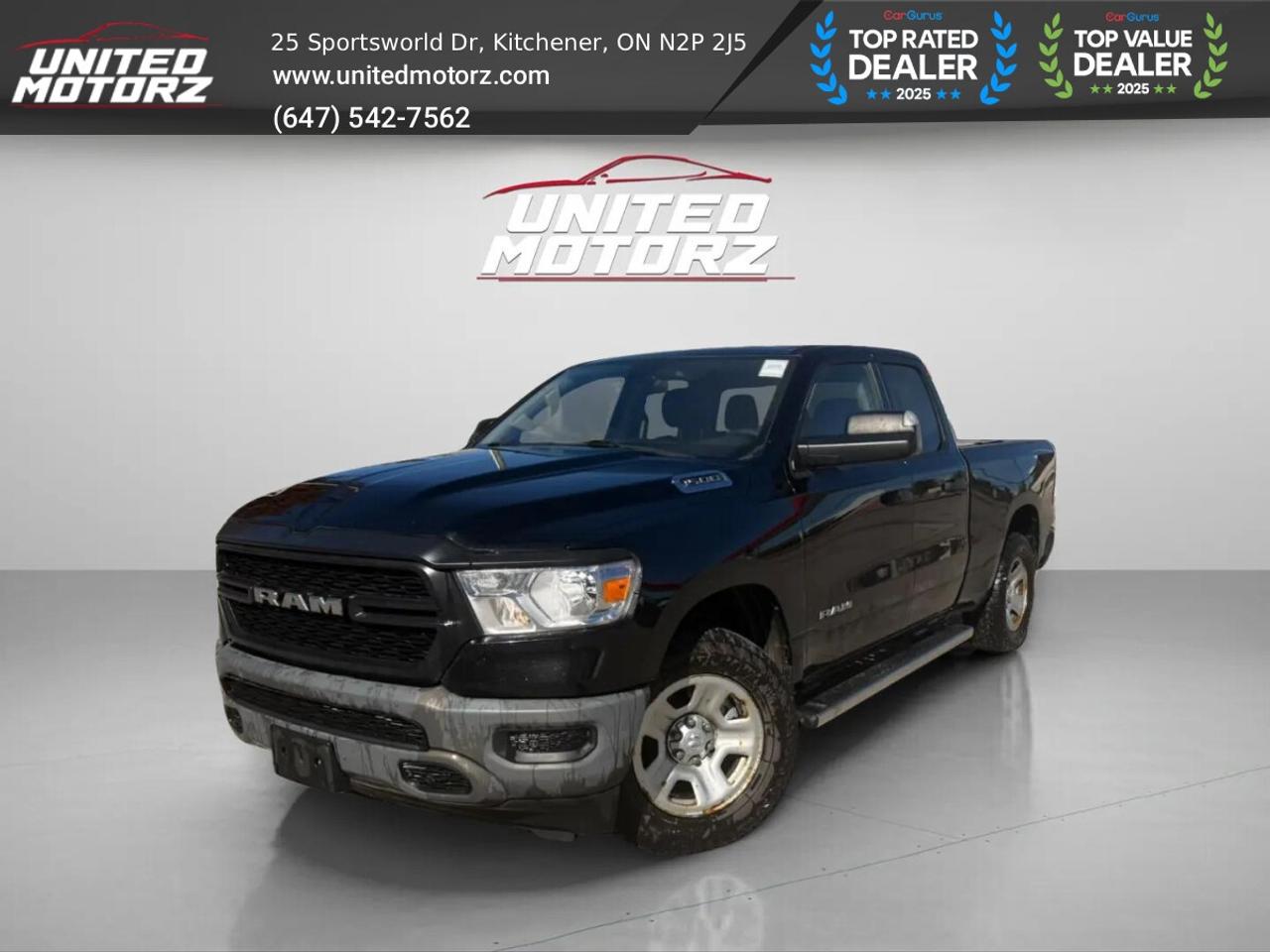 2019 RAM 1500 Tradesman QUAD CAB 6'4" BOX 4WD 3.6L 6cyl~SAFETY C Photo1