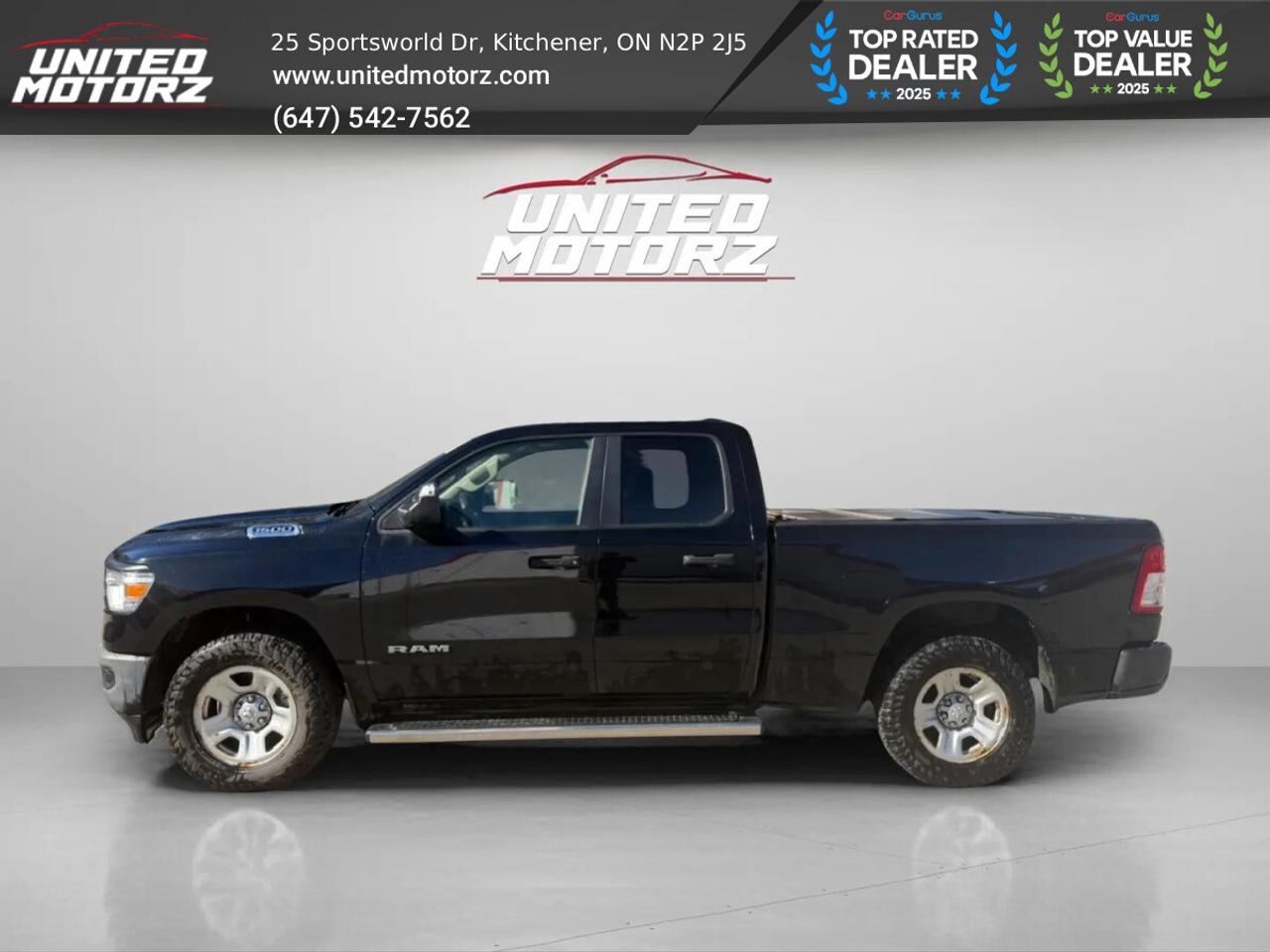 2019 RAM 1500 Tradesman QUAD CAB 6'4" BOX 4WD 3.6L 6cyl~SAFETY C Photo