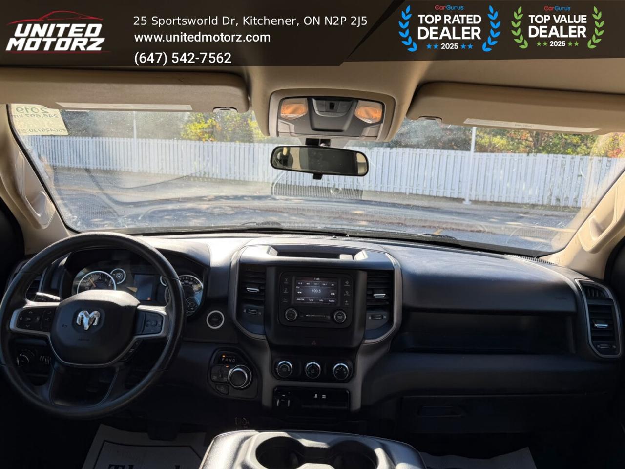 2019 RAM 1500 Tradesman QUAD CAB 6'4" BOX 4WD 3.6L 6cyl~SAFETY C Photo
