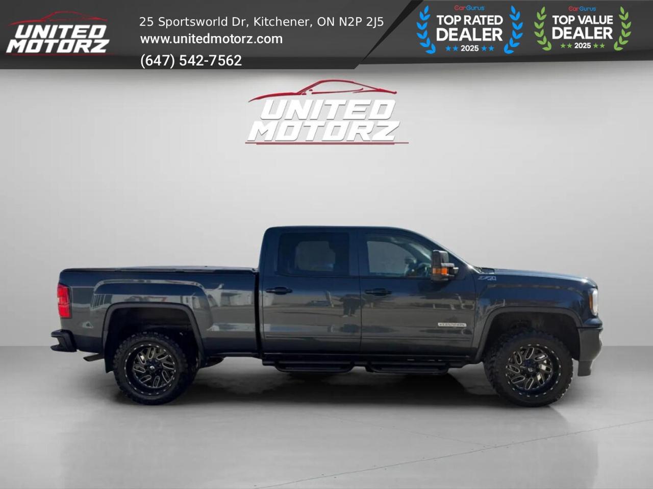 2018 GMC Sierra 1500 SLE Z71 ELEVATION CREWCAB 4WD 5.3L V8~SAFETY CERTI Photo