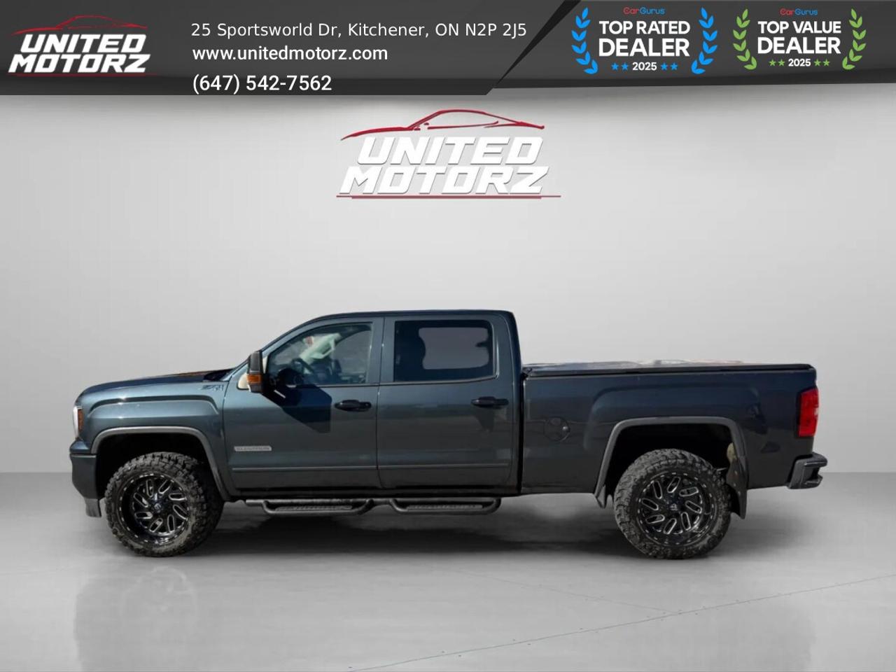 2018 GMC Sierra 1500 SLE Z71 ELEVATION CREWCAB 4WD 5.3L V8~SAFETY CERTI Photo