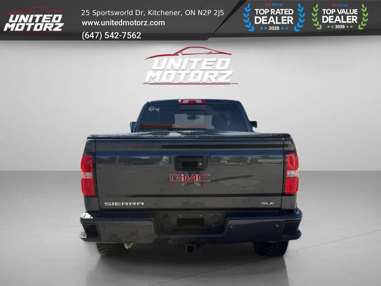 2018 GMC Sierra 1500 SLE Z71 ELEVATION CREWCAB 4WD 5.3L V8~SAFETY CERTI Photo