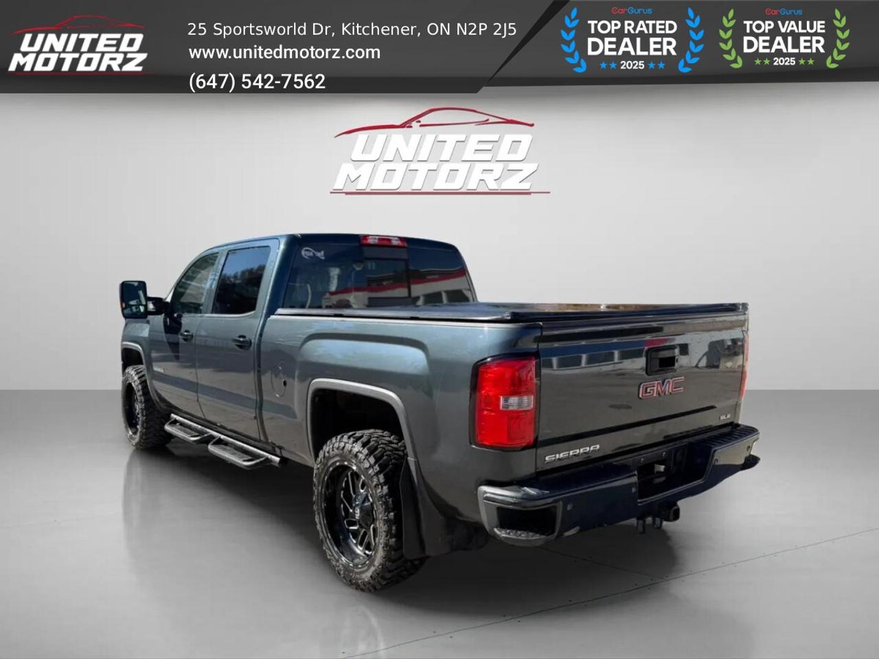 2018 GMC Sierra 1500 SLE Z71 ELEVATION CREWCAB 4WD 5.3L V8~SAFETY CERTI Photo