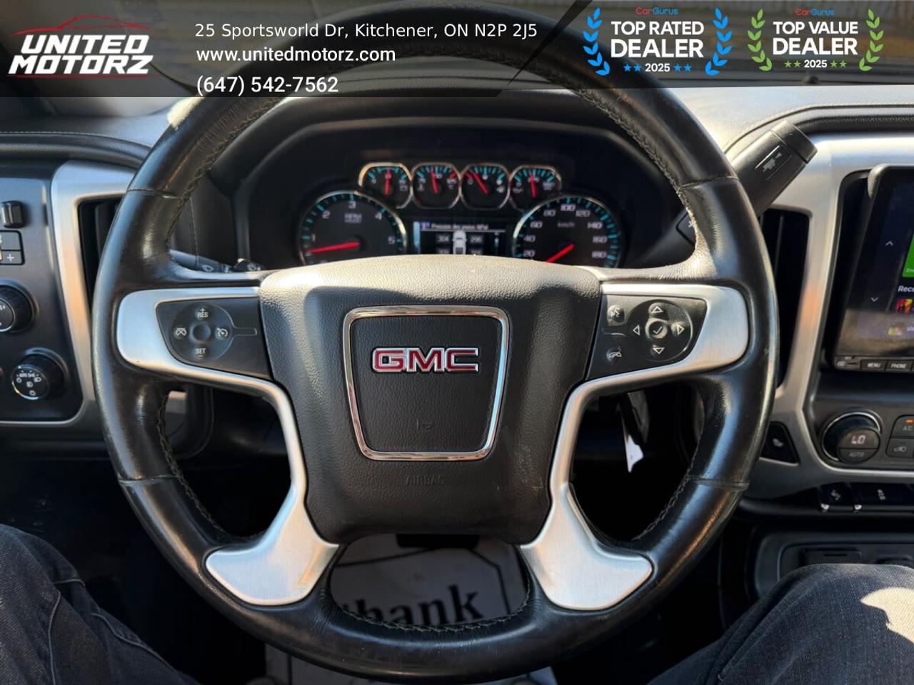 2018 GMC Sierra 1500 SLE Z71 ELEVATION CREWCAB 4WD 5.3L V8~SAFETY CERTI Photo