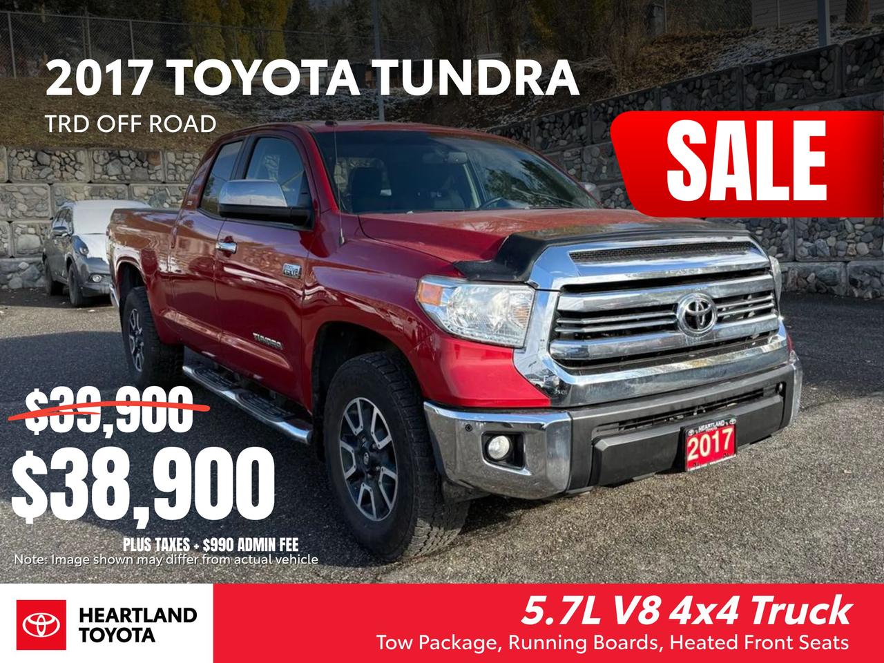 2017 Toyota Tundra TRD Pro Double Cab 5.7L 4WD