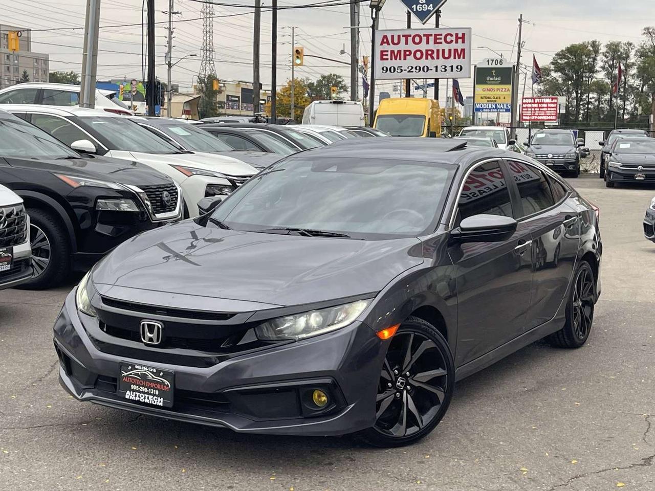 2020 Honda Civic Sport   Sunroof   Blind Spot Cam   Honda Sensing Photo5