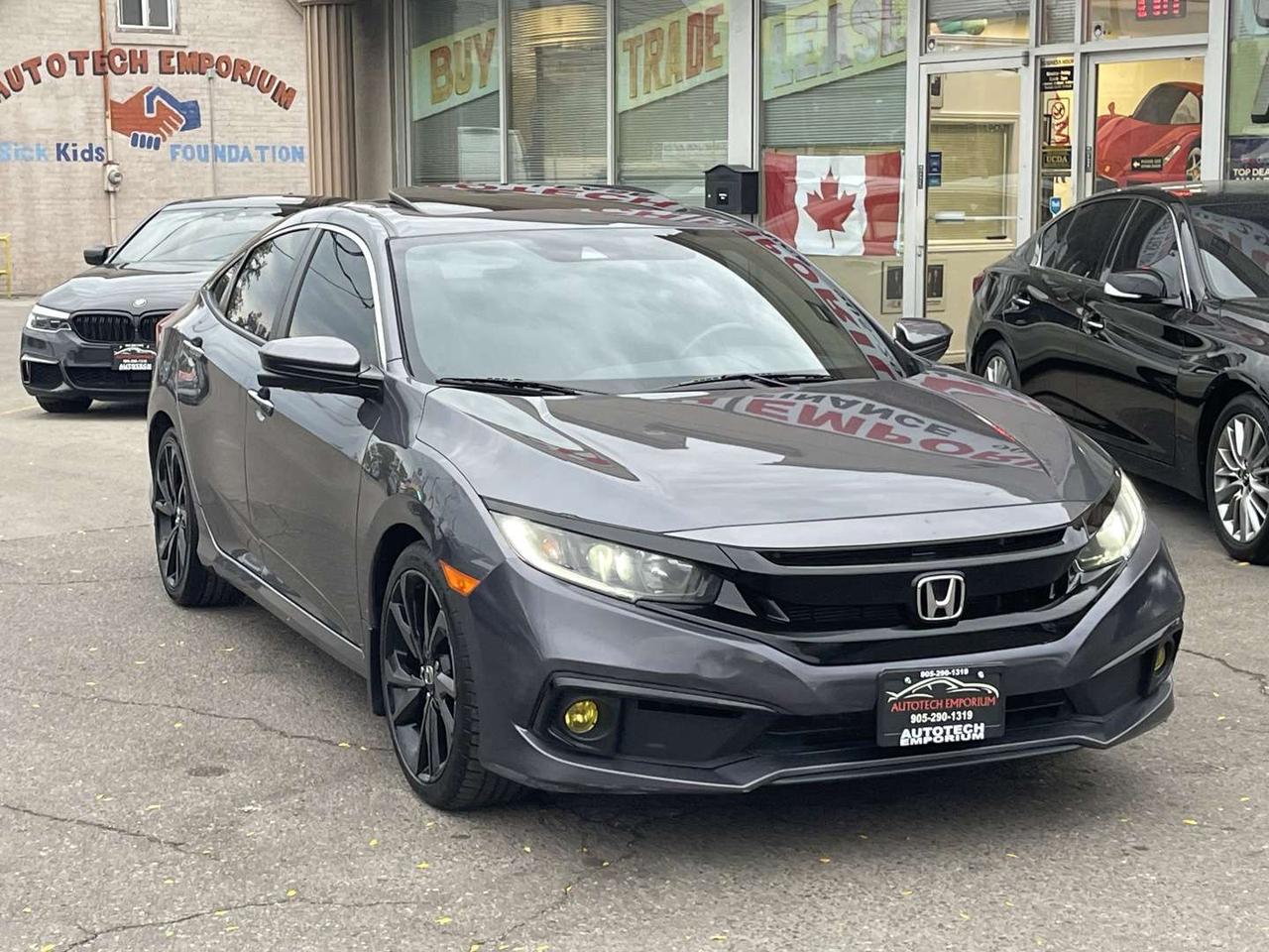 2020 Honda Civic Sport   Sunroof   Blind Spot Cam   Honda Sensing Photo