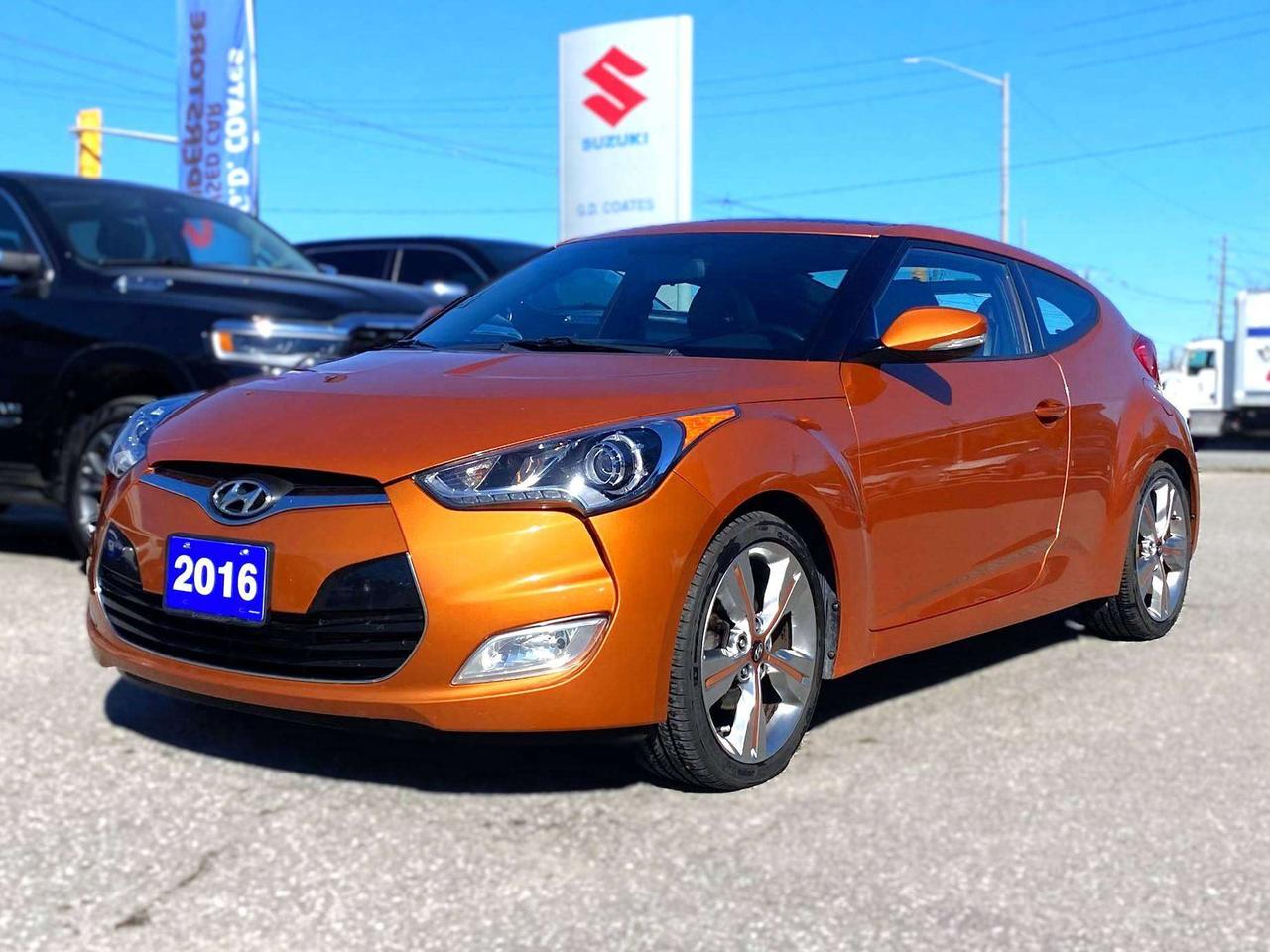 2016 Hyundai Veloster Tech ~Nav ~Cam ~Leather ~Moonroof ~Dimension Audio Photo0