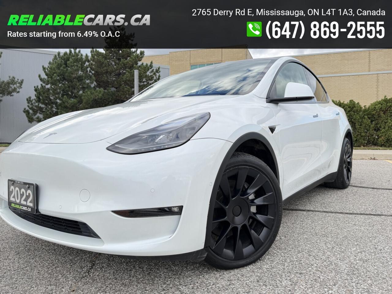 2022 Tesla Model Y LONG RANGE | AWD | No-Accident | Clean Carfax Photo1
