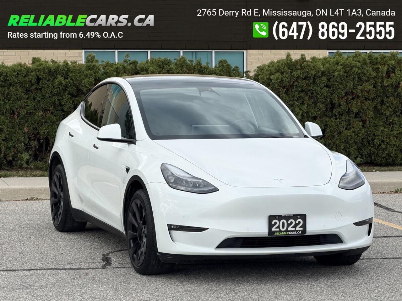 2022 Tesla Model Y LONG RANGE | AWD | No-Accident | Clean Carfax Photo