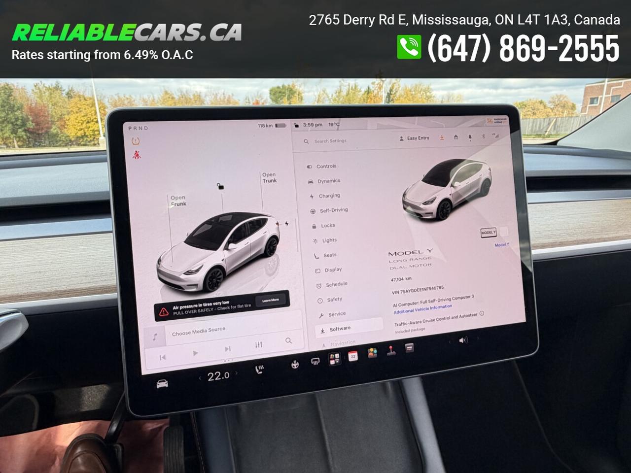 2022 Tesla Model Y LONG RANGE | AWD | No-Accident | Clean Carfax Photo