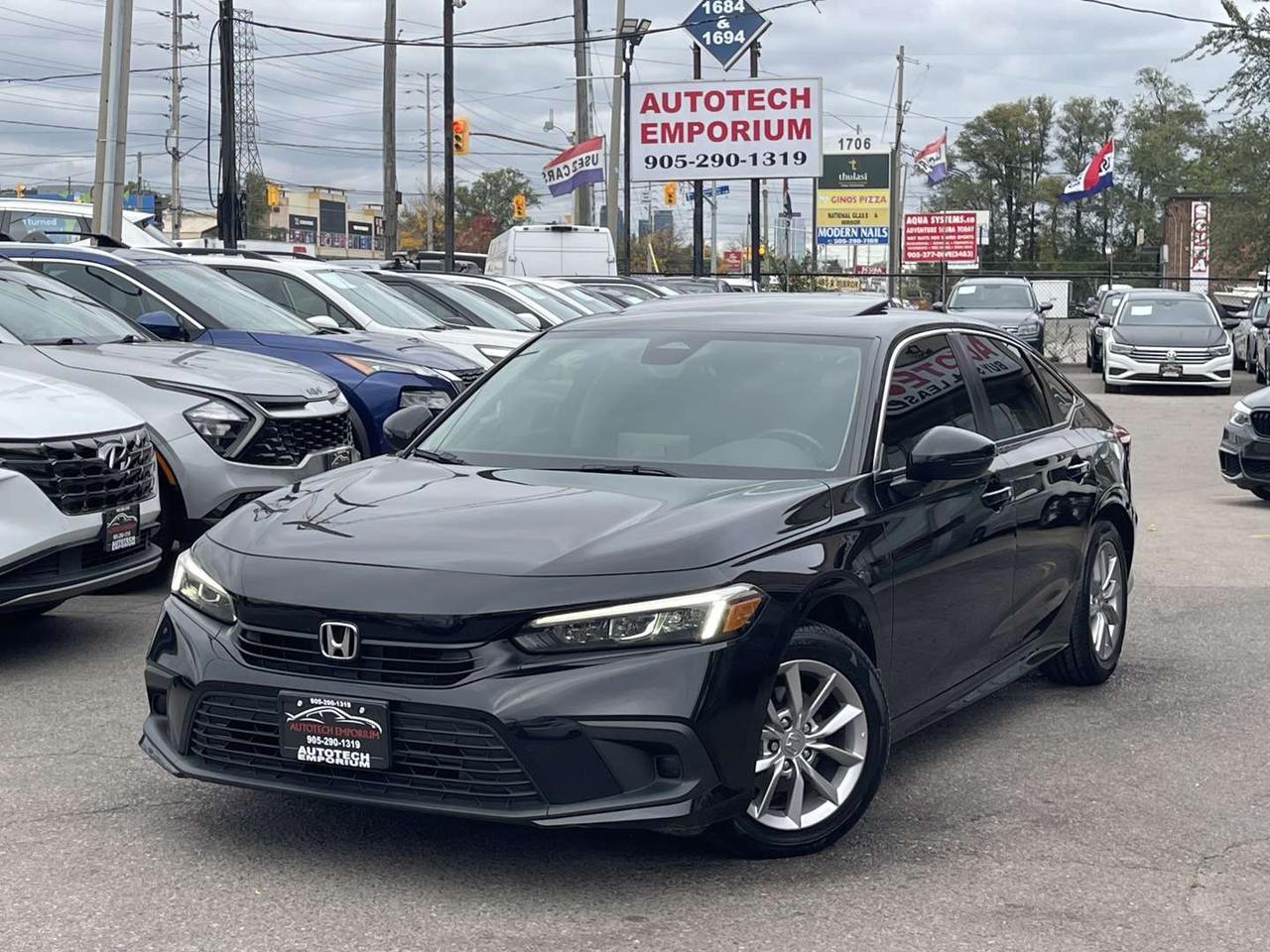 2022 Honda Civic EX   Sunroof   Htd Steering   Honda Sensing Photo5