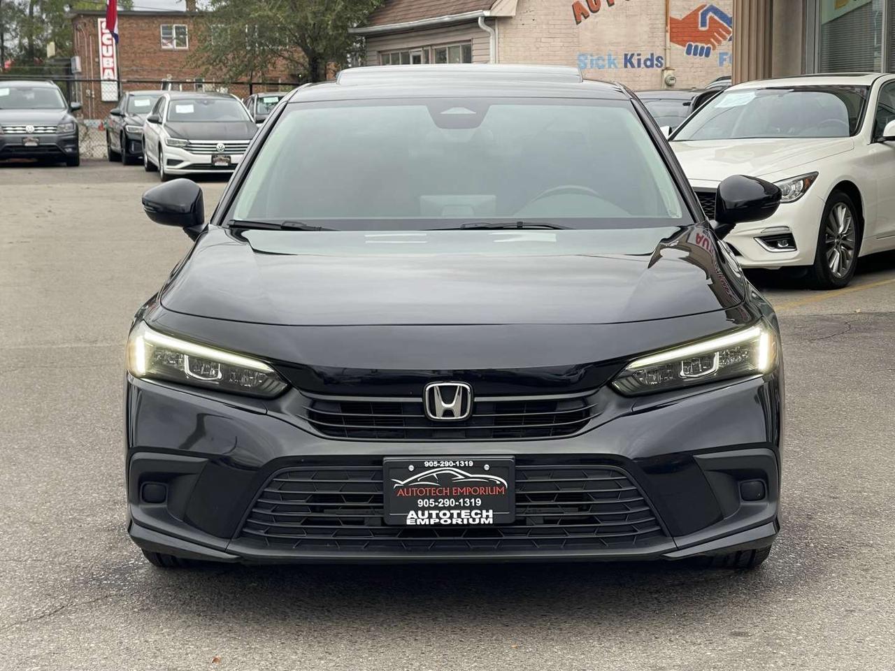 2022 Honda Civic EX   Sunroof   Htd Steering   Honda Sensing Photo