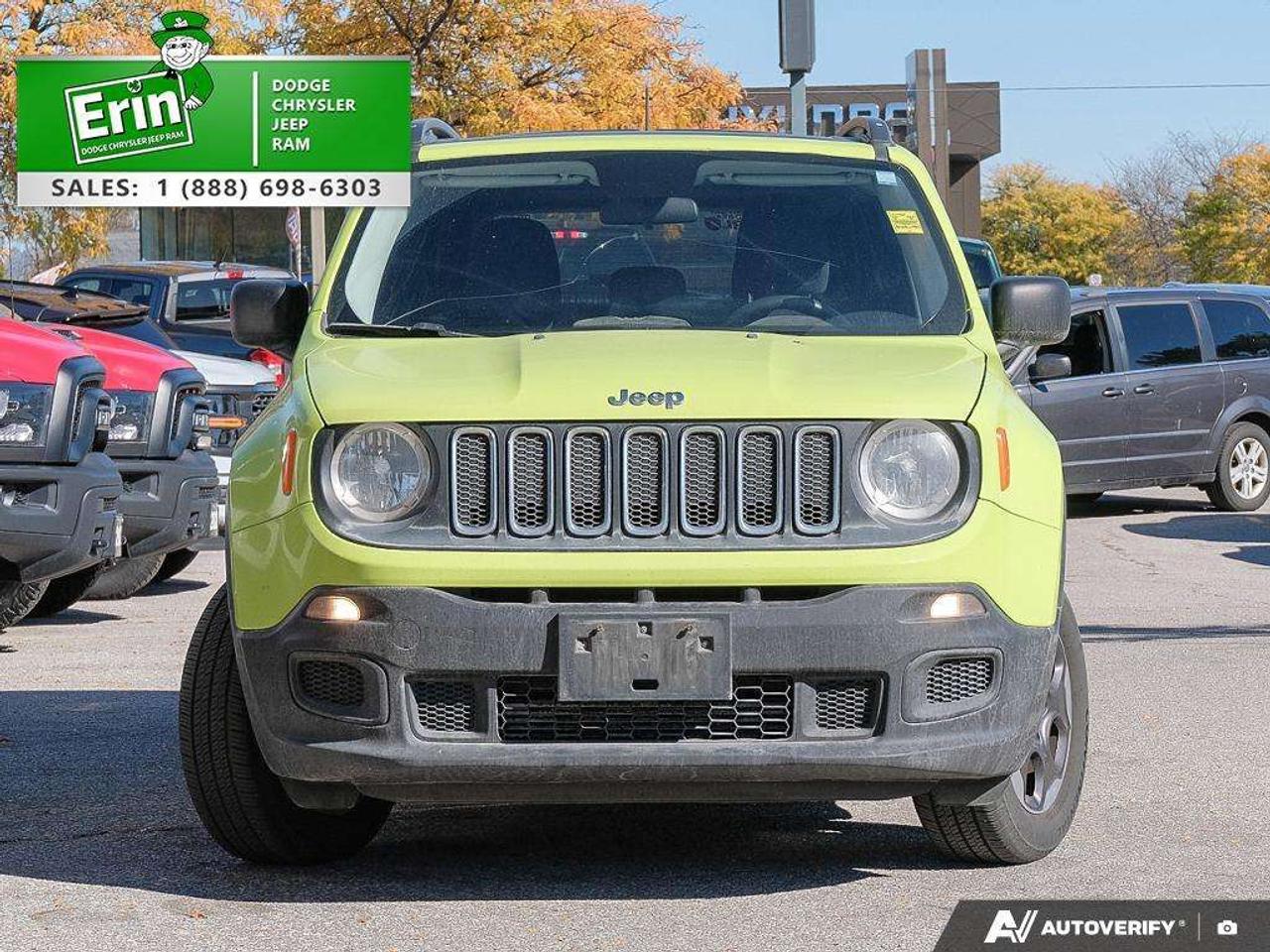 2017 Jeep Renegade SPORT 4X4 MY SKY REMOVABLE ROOF PANELS MANUAL Photo5