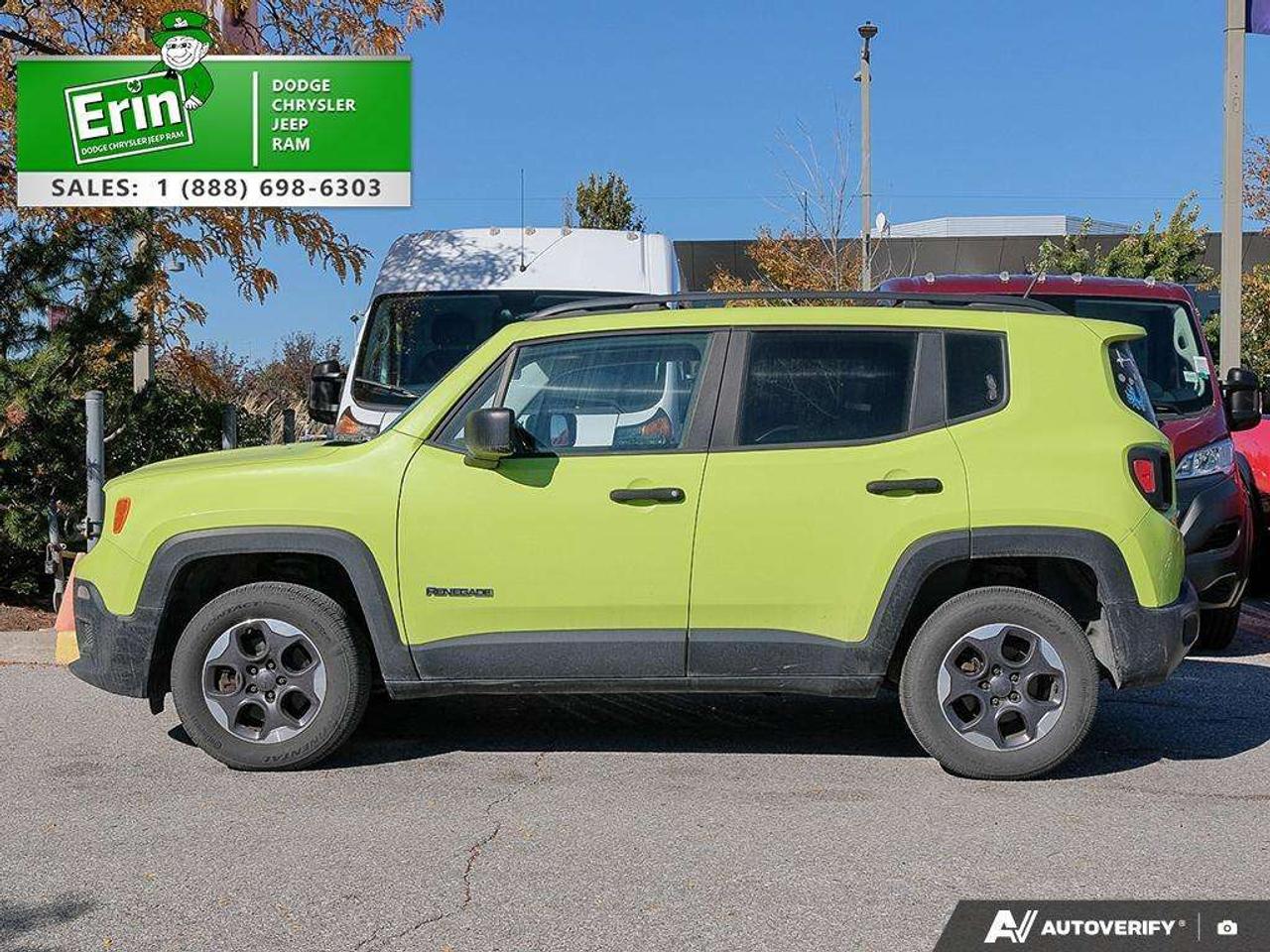 2017 Jeep Renegade SPORT 4X4 MY SKY REMOVABLE ROOF PANELS MANUAL Photo2
