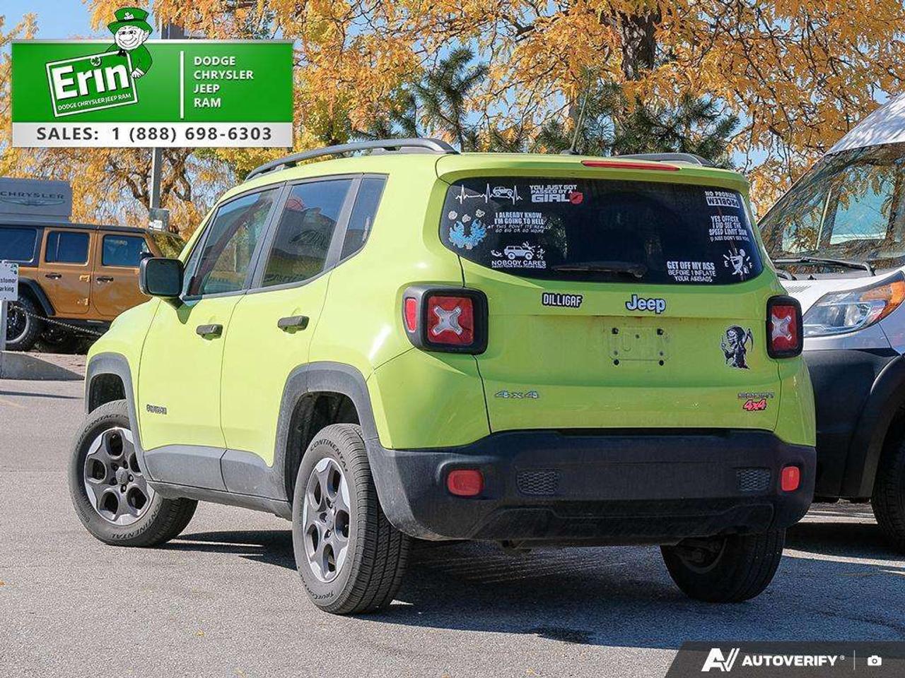 2017 Jeep Renegade SPORT 4X4 MY SKY REMOVABLE ROOF PANELS MANUAL Photo