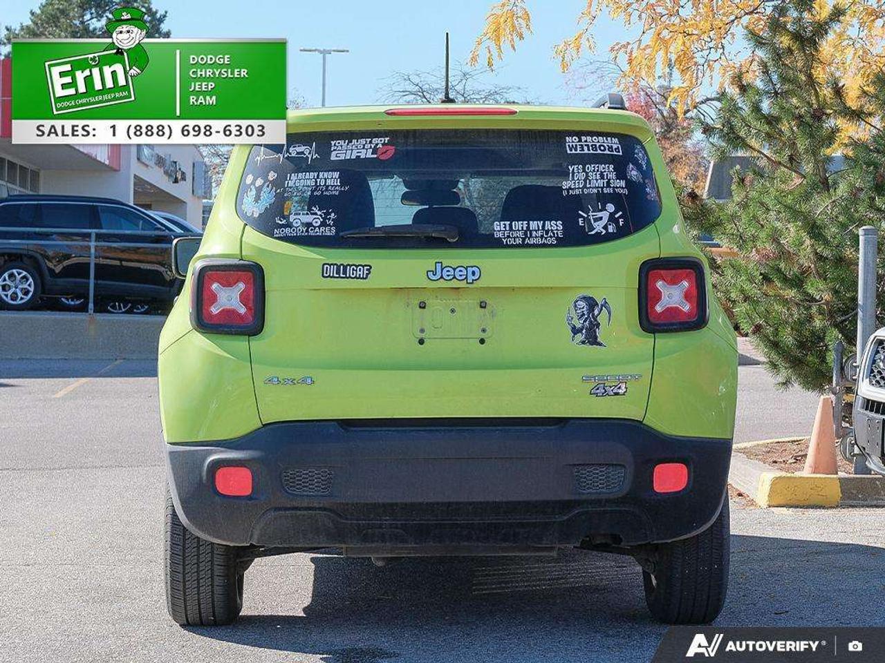 2017 Jeep Renegade SPORT 4X4 MY SKY REMOVABLE ROOF PANELS MANUAL Photo4